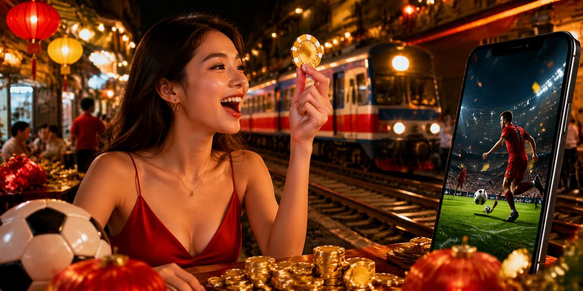 Giao diện cá cược bóng đá tại Hà Nội với phong cách thị trường đêm